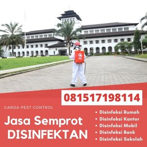Jasa Disinfektan Kantor Bandung, Jasa Disinfektan Rumah Bandung, Jasa Disinfektan Covid Bandung, Jasa Semprot Disinfektan Bandung