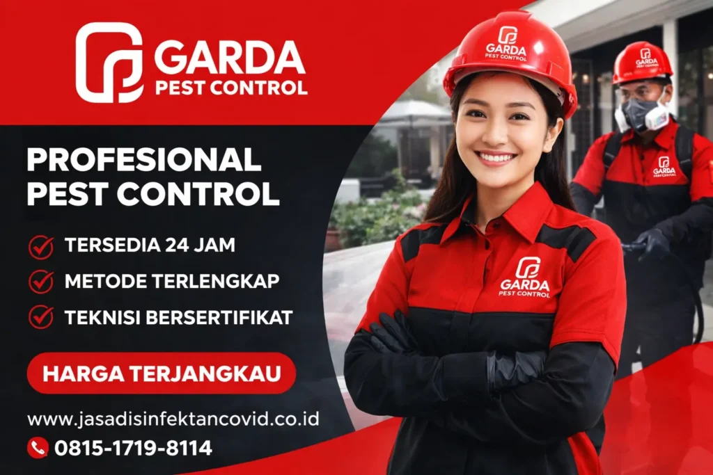 Pest Control Jasa Pembasmi Hama Kecoa di Lombok Ahlinya No.1