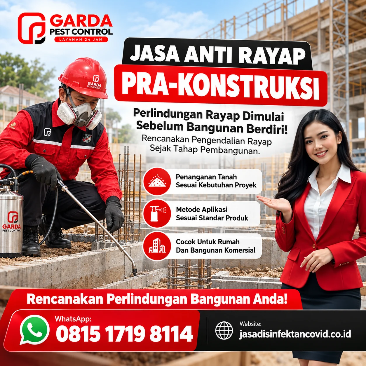 Jasa Pembasmi Rayap di Jakarta Selatan