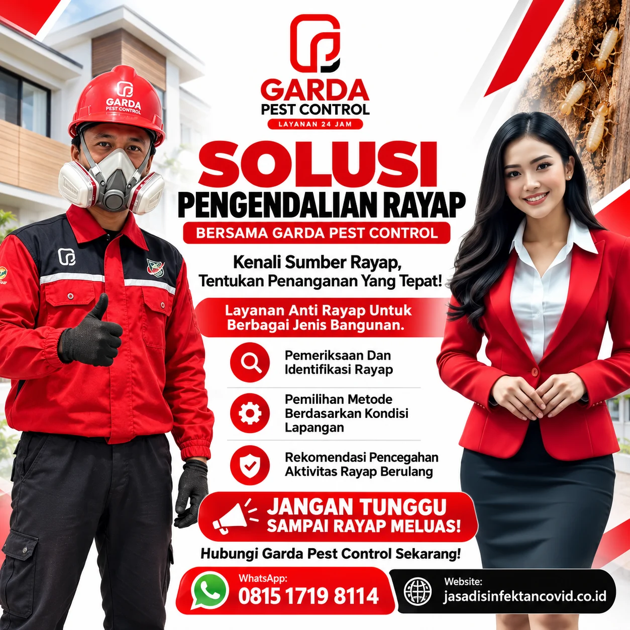 Jasa Pembasmi Rayap di Purwakarta