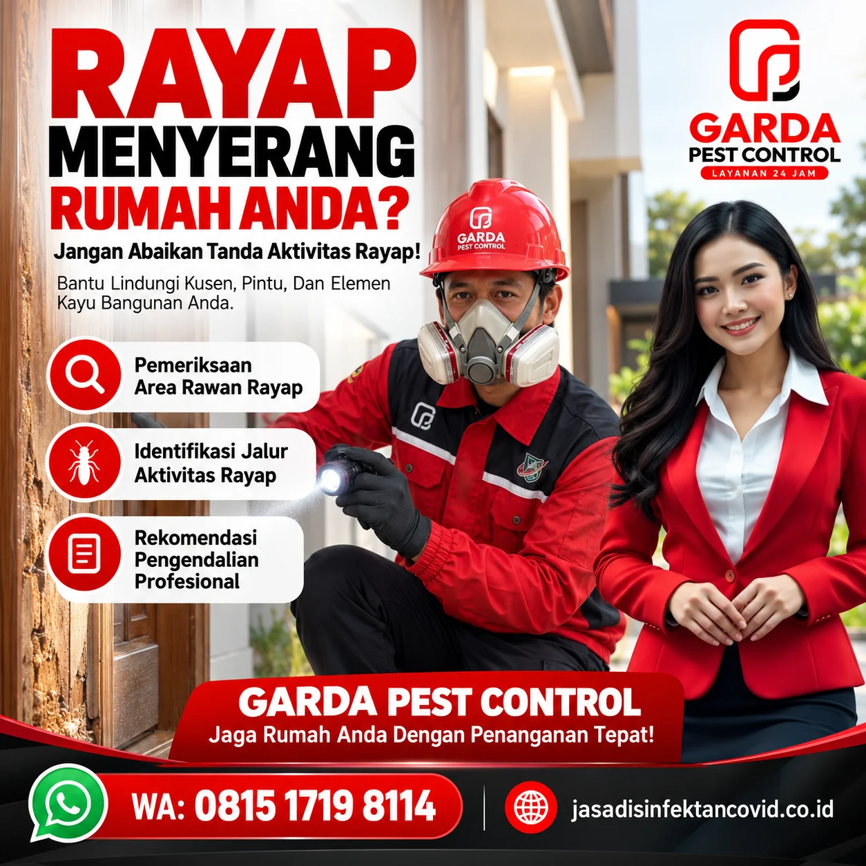 Jasa Pembasmi Rayap di Tangerang Selatan