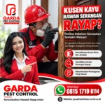Jasa Pembasmi Rayap di Cimahi Tengah