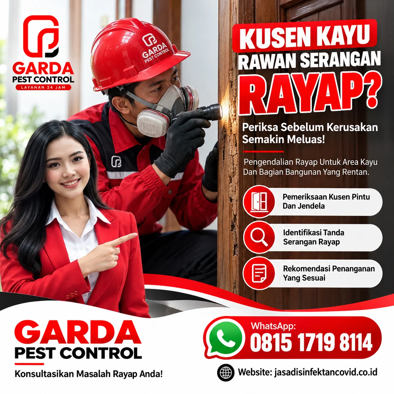 Jasa Pembasmi Rayap di Cimahi Tengah