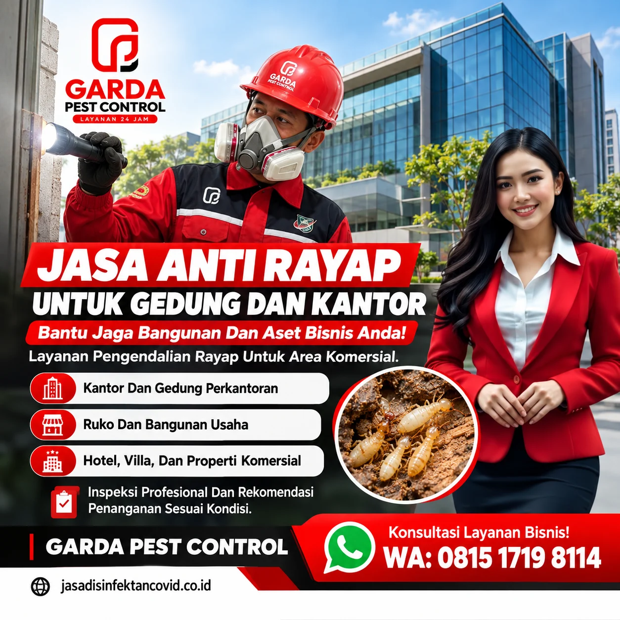 Jasa Pembasmi Rayap Tangerang