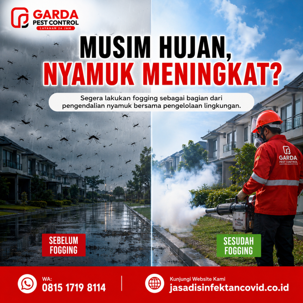 Jasa Penyemprotan Nyamuk di Jakarta Utara – Solusi Profesional untuk Lingkungan Bebas Nyamuk