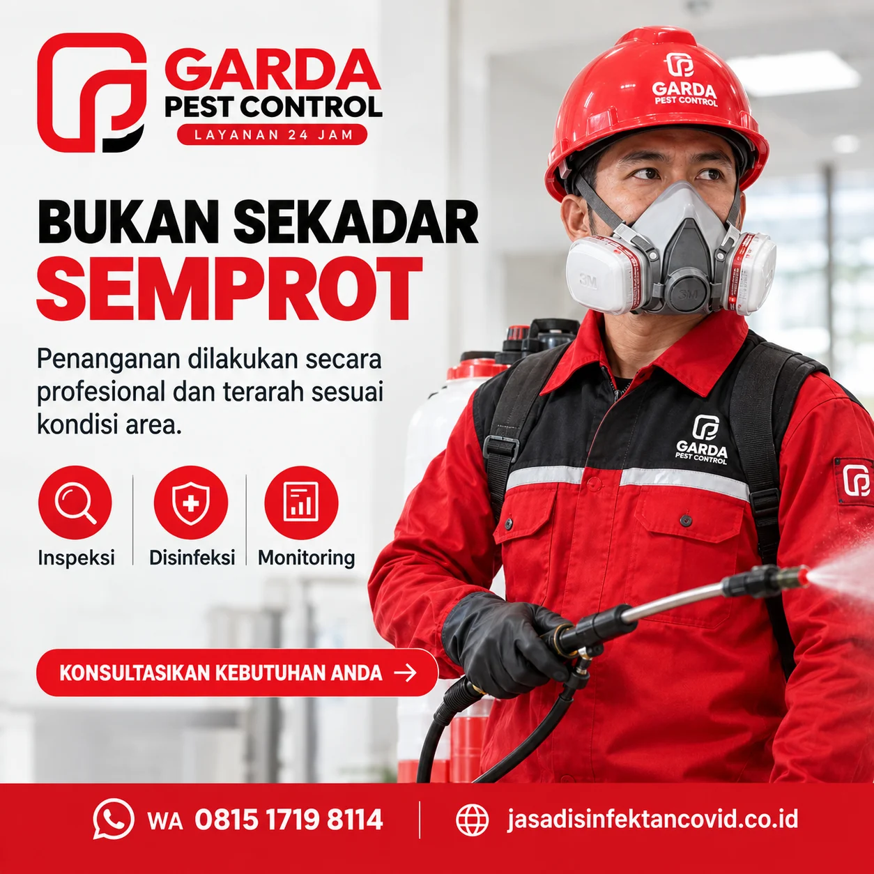 Jasa Disinfektan Covid 24 Jam Jakarta Timur Respon Cepat & Steril