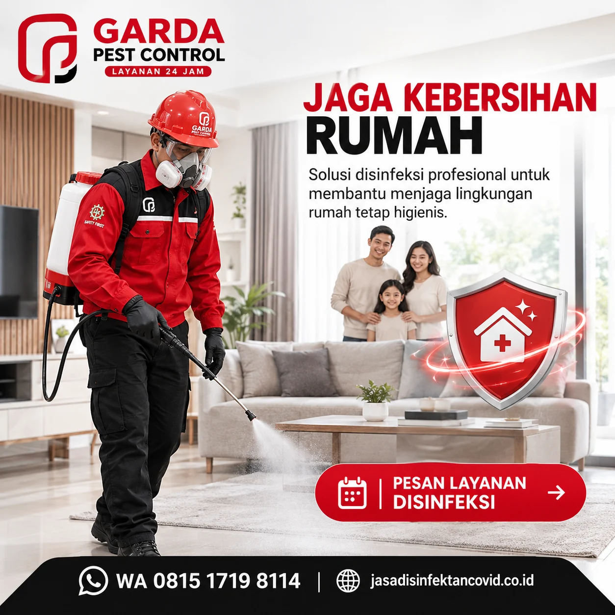 Jasa Disinfektan Covid 24 Jam Jakarta Timur Respon Cepat & Steril